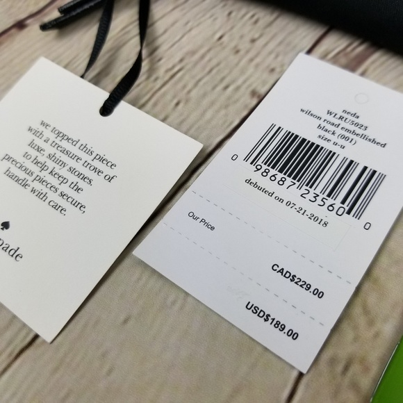 Kate Spade Neda Wilson Road black wallet - Picture 6 of 7